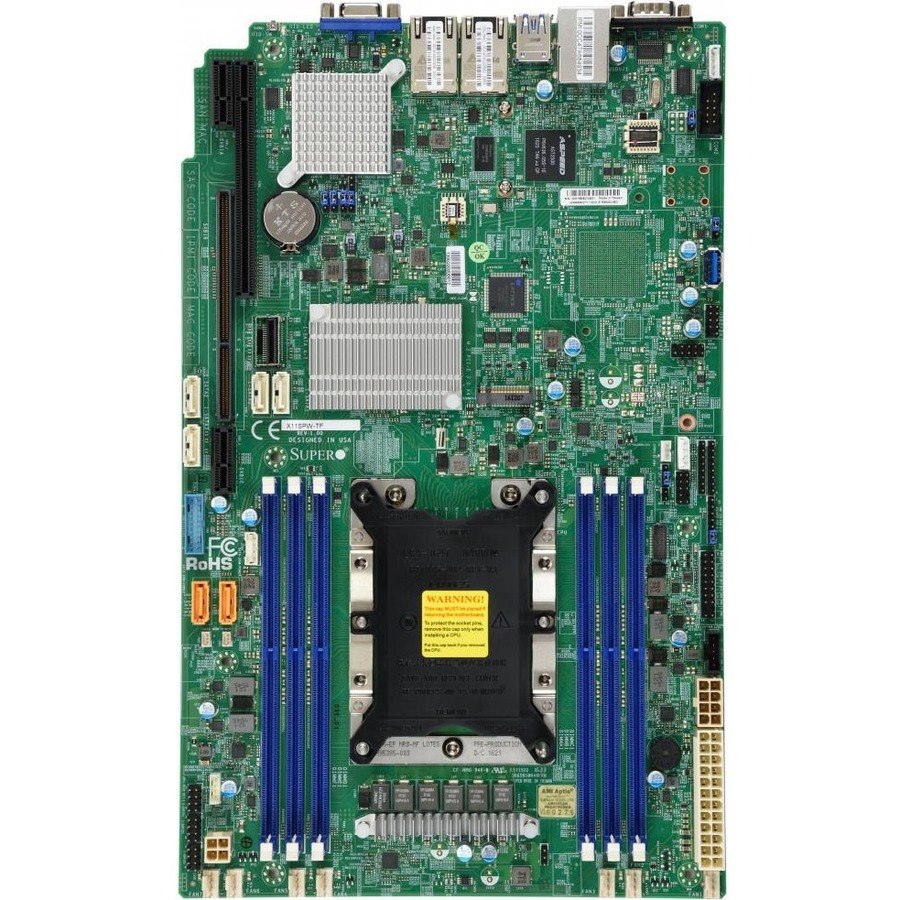 Supermicro X11SPW-TF Server Motherboard - Intel C622 Chipset - Socket P LGA-3647 - Proprietary Form Factor