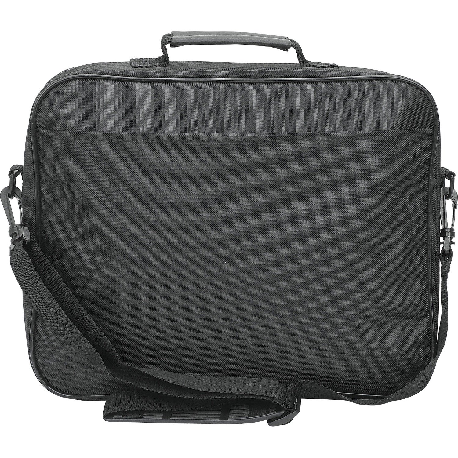 Manhattan Cambridge Laptop Bag 13.1In- Black Clamshell