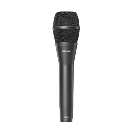 Shure KSM9 Wired Condenser Microphone - Charcoal Black