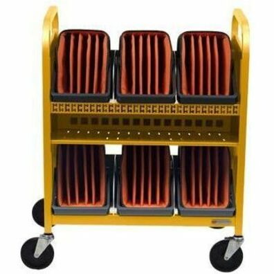 Bretford CUBE Transport Cart with Caddies - TVCT30CAD