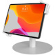CTA Digital Universal Grip Kiosk Stand for Tablets (White)