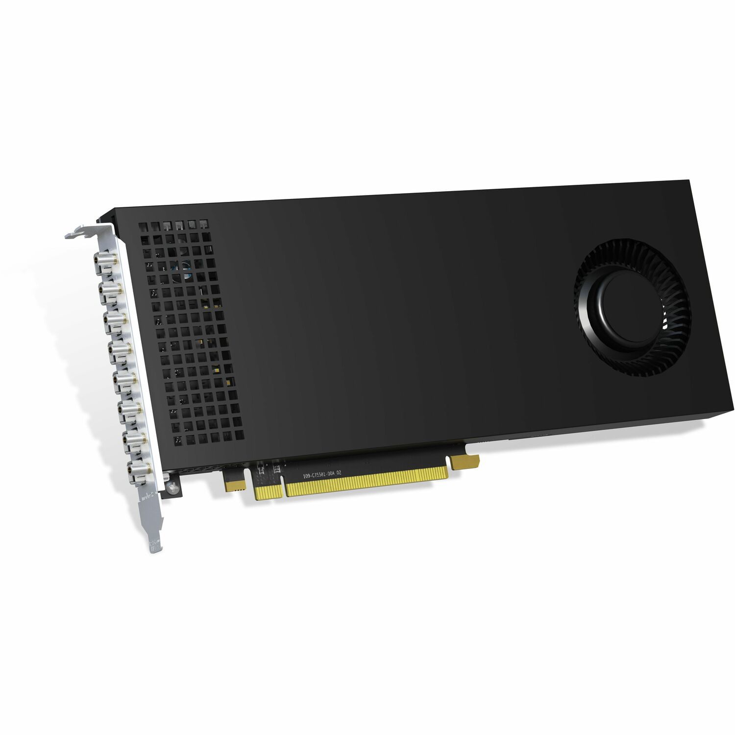 Matrox Luma-A380p8 Matrox Luma Pro A380 Octal 130W Standard Height Single Slot PCIe Gen 4 X16 Graphics Card Based On Two Intel A380e Gpu With A Total Of 12GB Of Memory And 8 mini-DisplayPort Outputs W