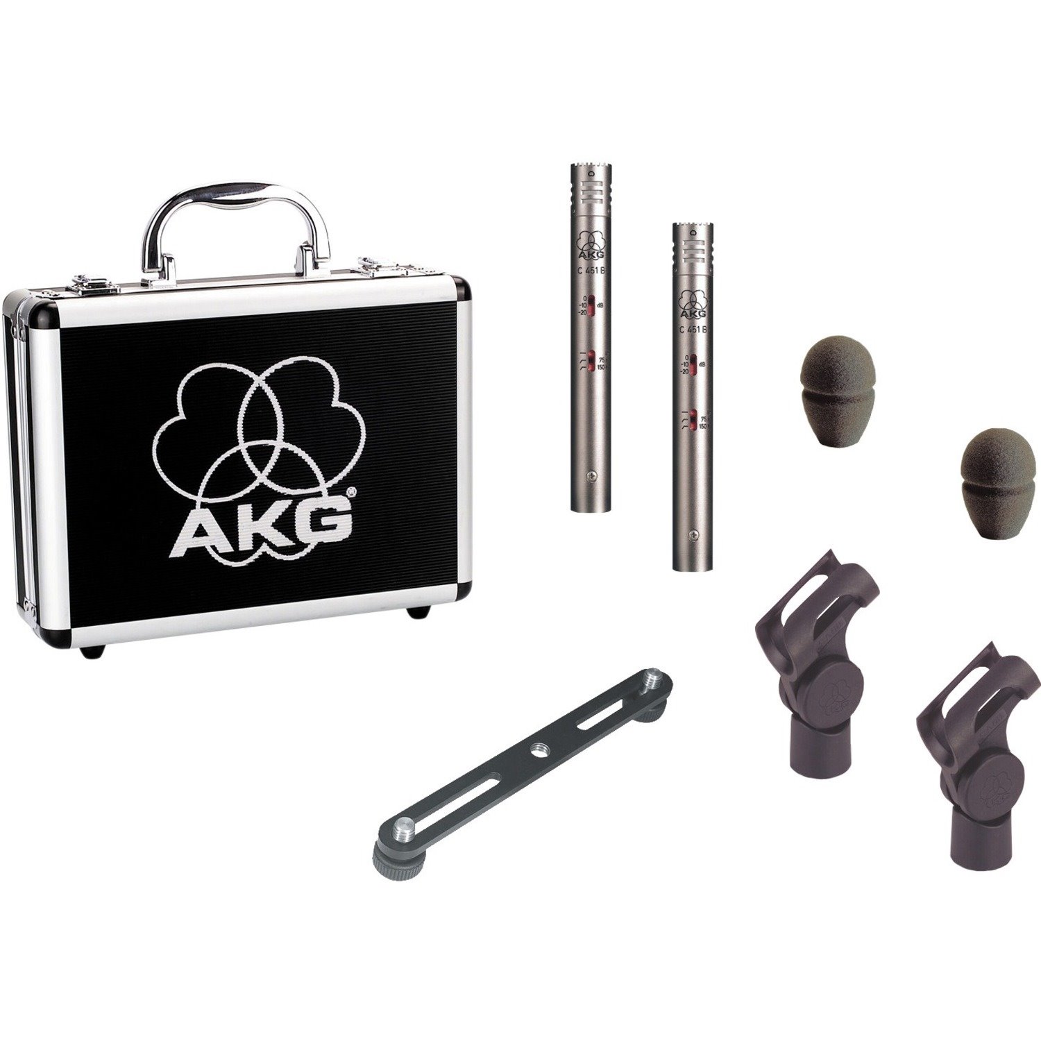 AKG C451 B Matched Pair Wired Condenser Microphone