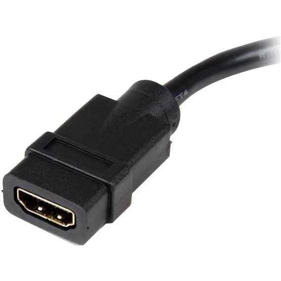 StarTech.com 8in HDMIÂ&reg; to DVI-D Video Cable Adapter - HDMI Female to DVI Male