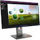 Lenovo ThinkVision P27Q-40 27" Class WQHD LED Monitor - 16:9 - Eclipse Black
