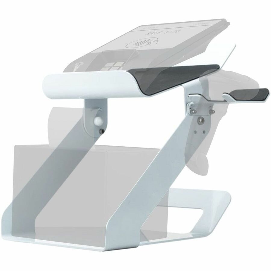 CTA Digital Point-of-Sale Printer Stand with Wireless Scanner Mount