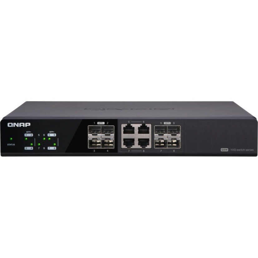 QNAP QSW-804-4C 4 Ports Ethernet Switch - 10GBase-T
