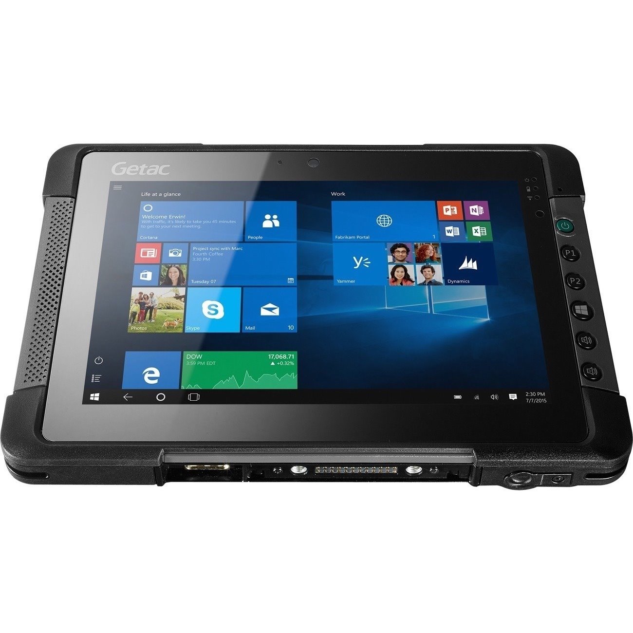 Getac T800 G2 Rugged Tablet - 8.1" HD - 8 GB - 128 GB Storage - Windows 10