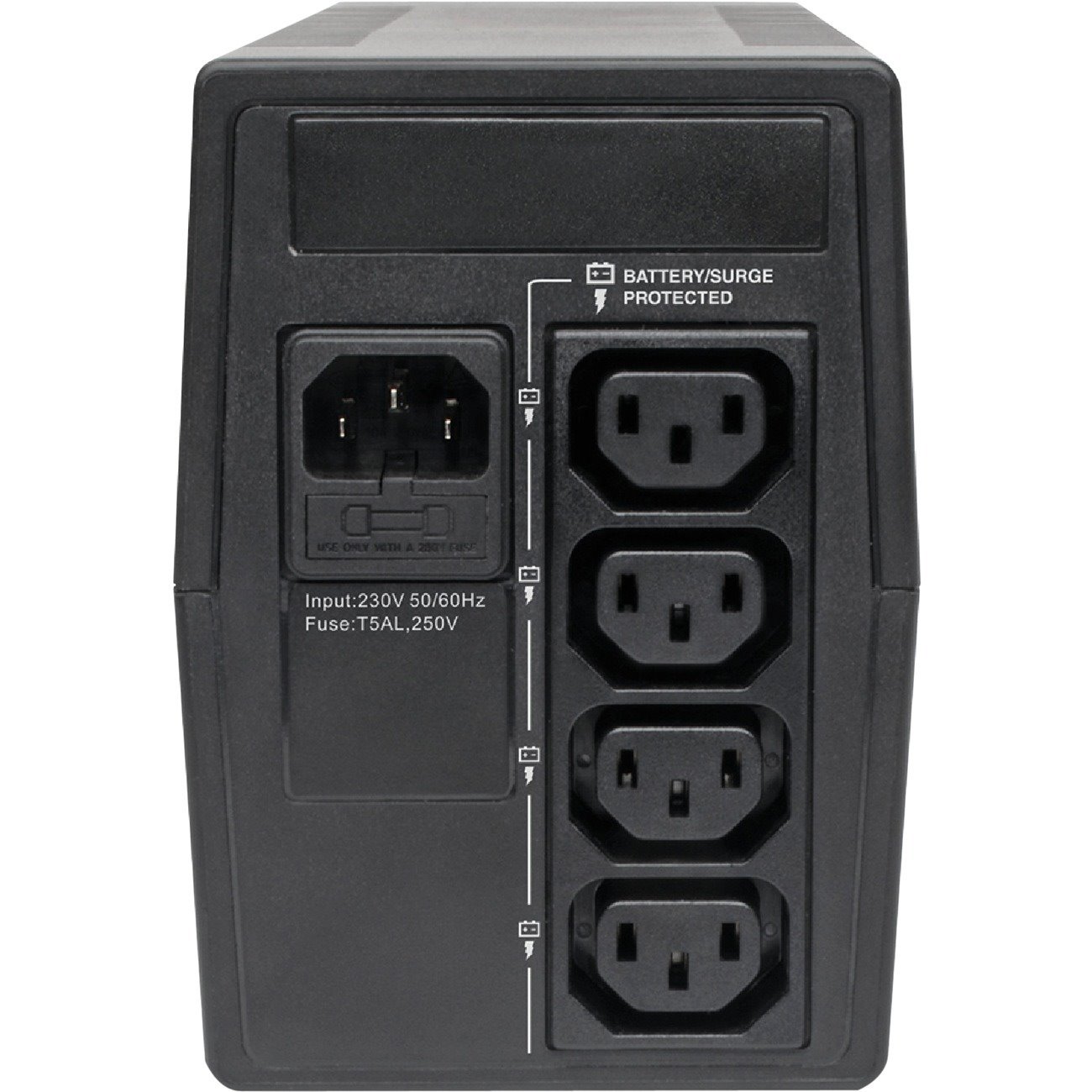 Tripp Lite by Eaton Line Interactive UPS, C13 Outlets (4) - 230V, 450VA, 240W, Ultra-Compact Design