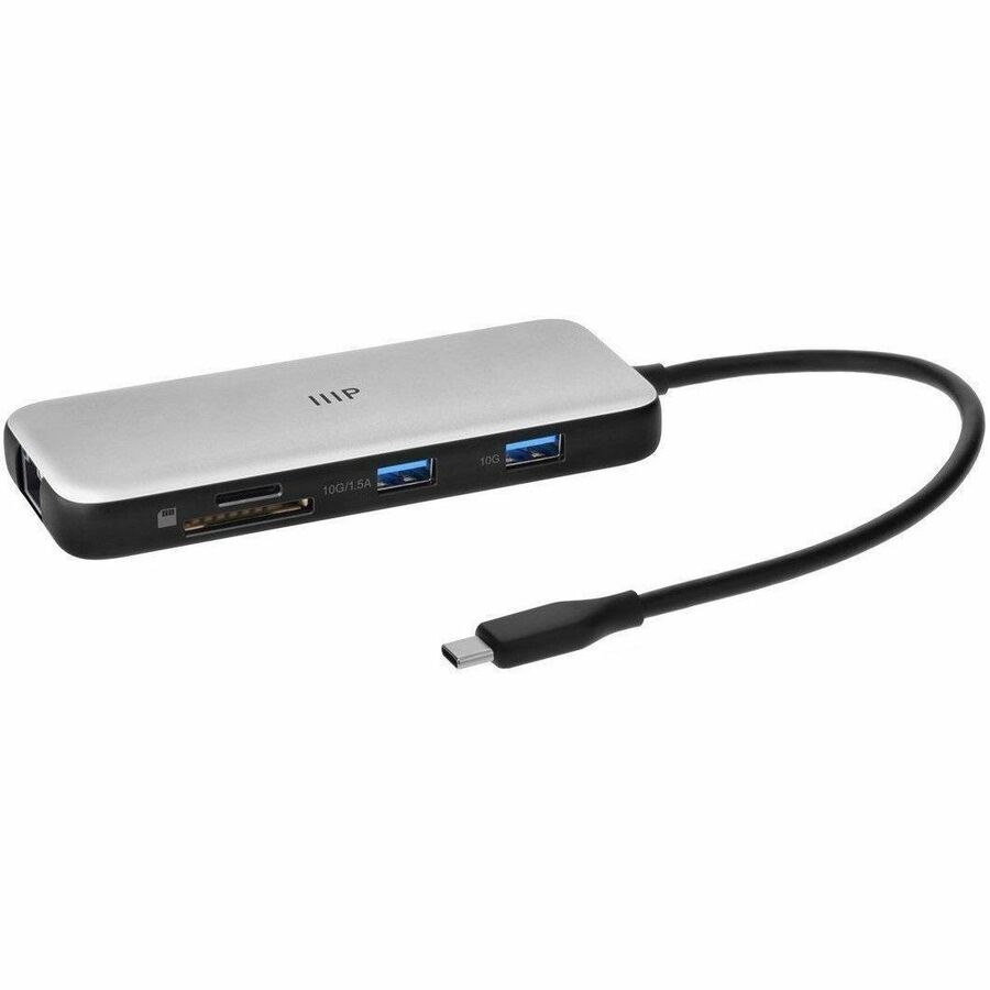 Monoprice 8-In-1 Dual Hdmi 4K@60HZ Dock With 10GBPS Usb Ports_ PD Max 100W_ SD A