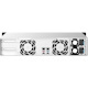 QNAP TS-1273AU-RP-8G 8 x Total Bays SAN/NAS Storage System - 5 GB Flash Memory Capacity - AMD Ryzen V1500B Quad-core (4 Core) 2.20 GHz - 8 GB RAM - DDR4 SDRAM - 2U Rack-mountable