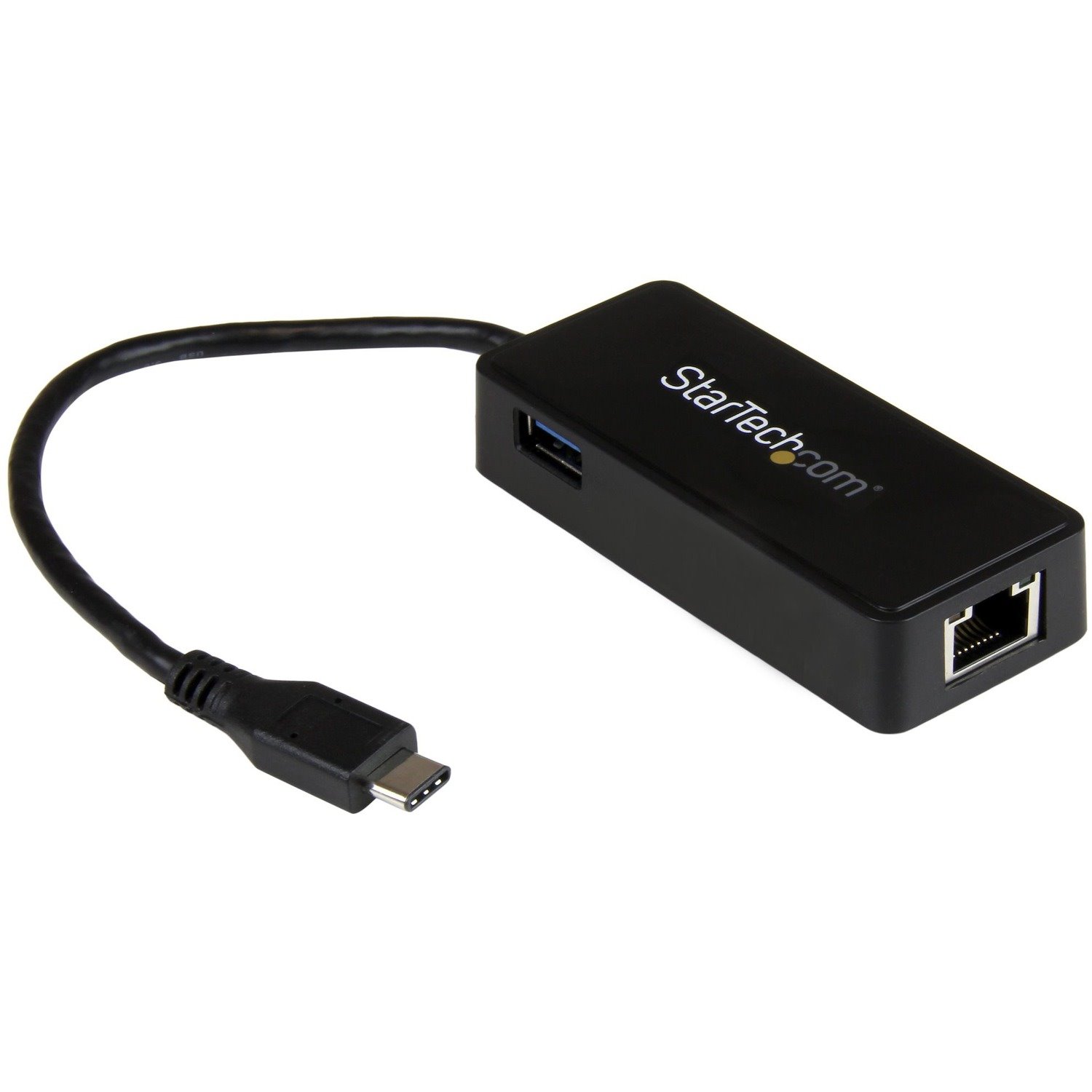 StarTech.com USB-C to Ethernet Gigabit Adapter - Thunderbolt 3 Compatible - USB Type C Network Adapter - USB C Ethernet Adapter