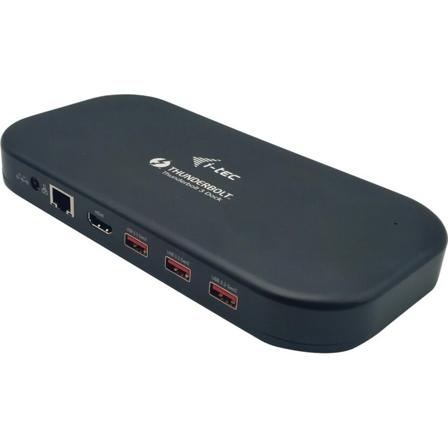 i-tec Thunderbolt 3 Docking Station for Monitor, Tablet, Notebook - Memory Card Reader - microSD, SD - 60 W - Black