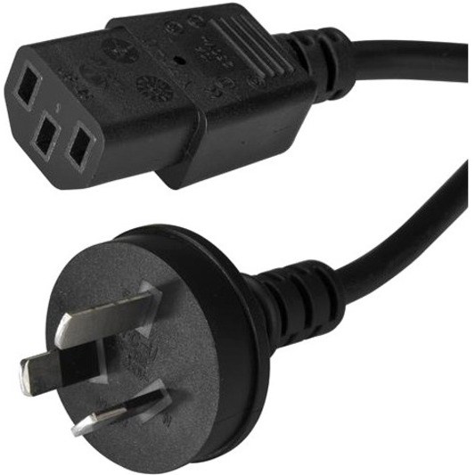 StarTech.com Power Supply Cord - AS/NZS 3112 to C13 - 2 m (6 ft.)