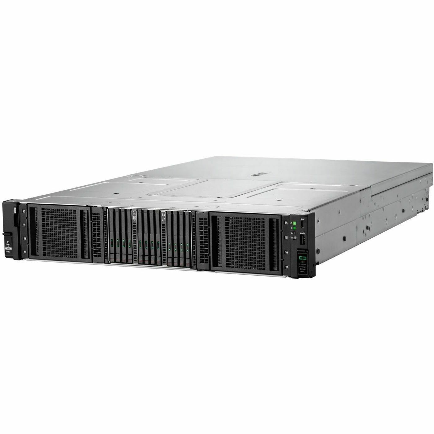 HPE ProLiant DL340 Gen12 2U Rack Server - 1 x Intel Xeon 6505P 2.20 GHz - 64 GB RAM - 960 GB SSD - (2 x 480GB) SSD Configuration - Serial ATA/600, 12Gb/s SAS, NVMe Controller