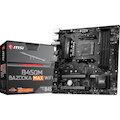 MSI B450M BAZOOKA MAX WIFI Desktop Motherboard - AMD B450 Chipset - Socket AM4 - Micro ATX