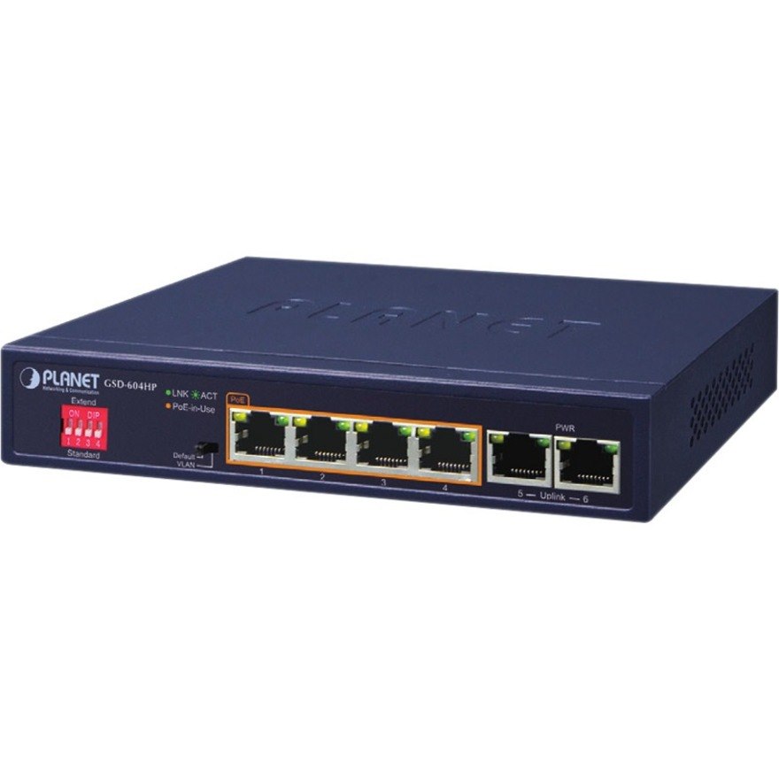 Planet GSD-604HP Ethernet Switch