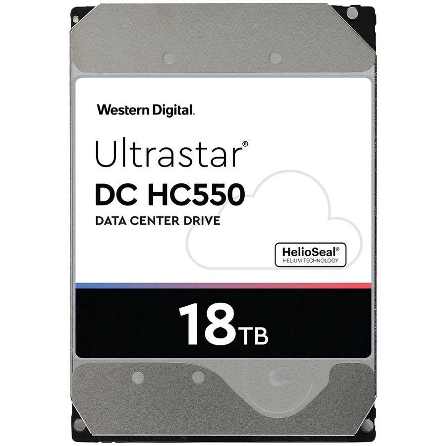 WD Ultrastar DC HC550 18 TB Hard Drive - 3.5" Internal - SAS (12Gb/s SAS)