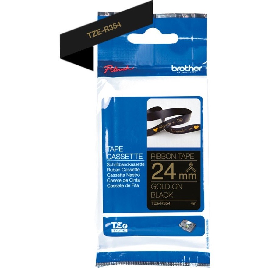 Brother P-touch Printable Ribbon - Black