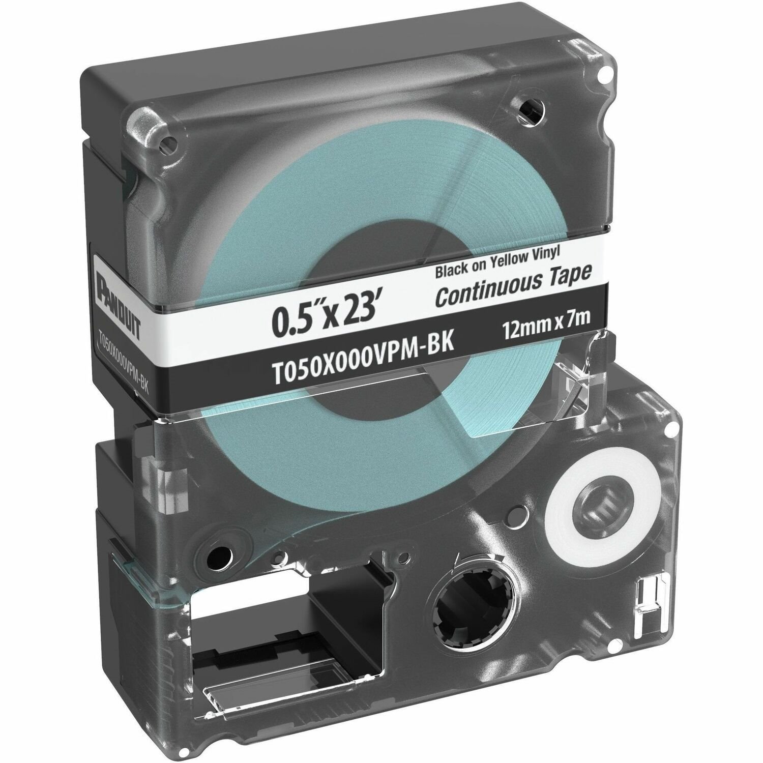 Panduit MP Cas CT VY 0.50X23 BLK-WH P
