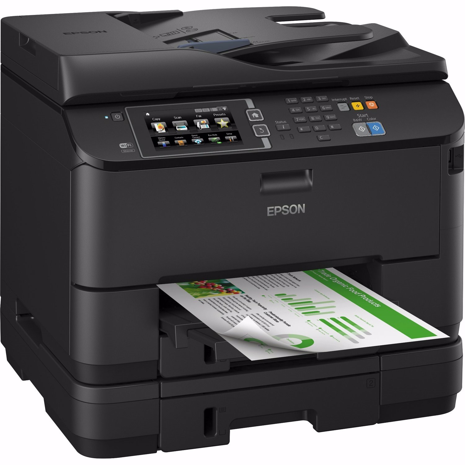 Epson WorkForce Pro WF-4640 Wireless Inkjet Multifunction Printer - Colour