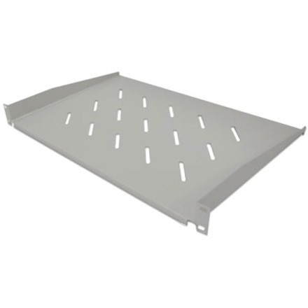 Intellinet Network Solutions 19" Cantilever Shelf, 1U, Shelf Depth 300mm, Vented, Max 25kg, Grey, Three Year Warranty