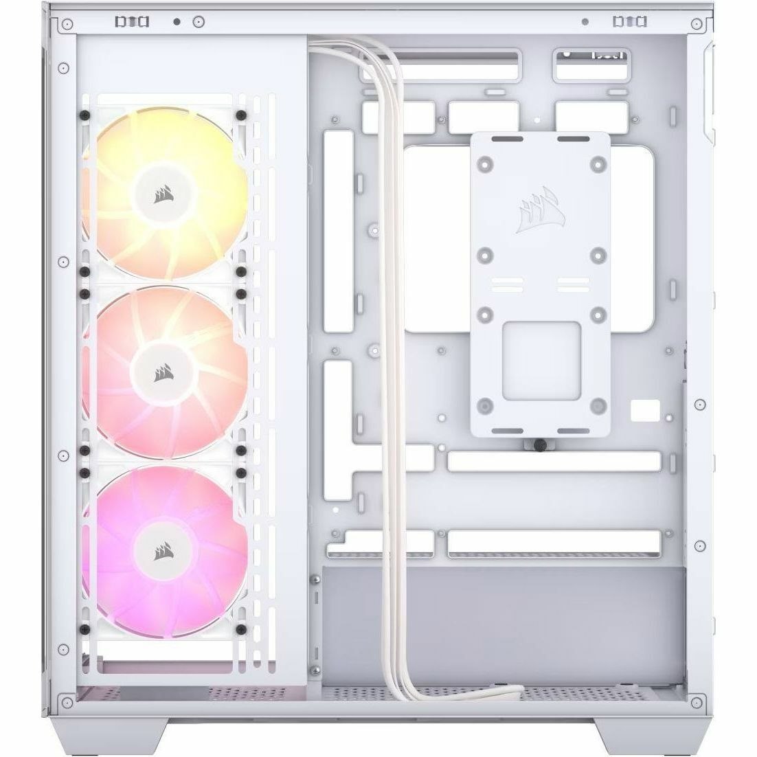 Corsair 3500X ARGB Mid-Tower PC Case - White