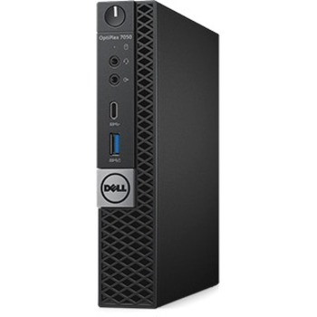 Dell OptiPlex 7050 Desktop Computer - Intel Core i5 7th Gen i5-7500T 2.70 GHz - 8 GB RAM DDR4 SDRAM - 256 GB SSD - Micro PC