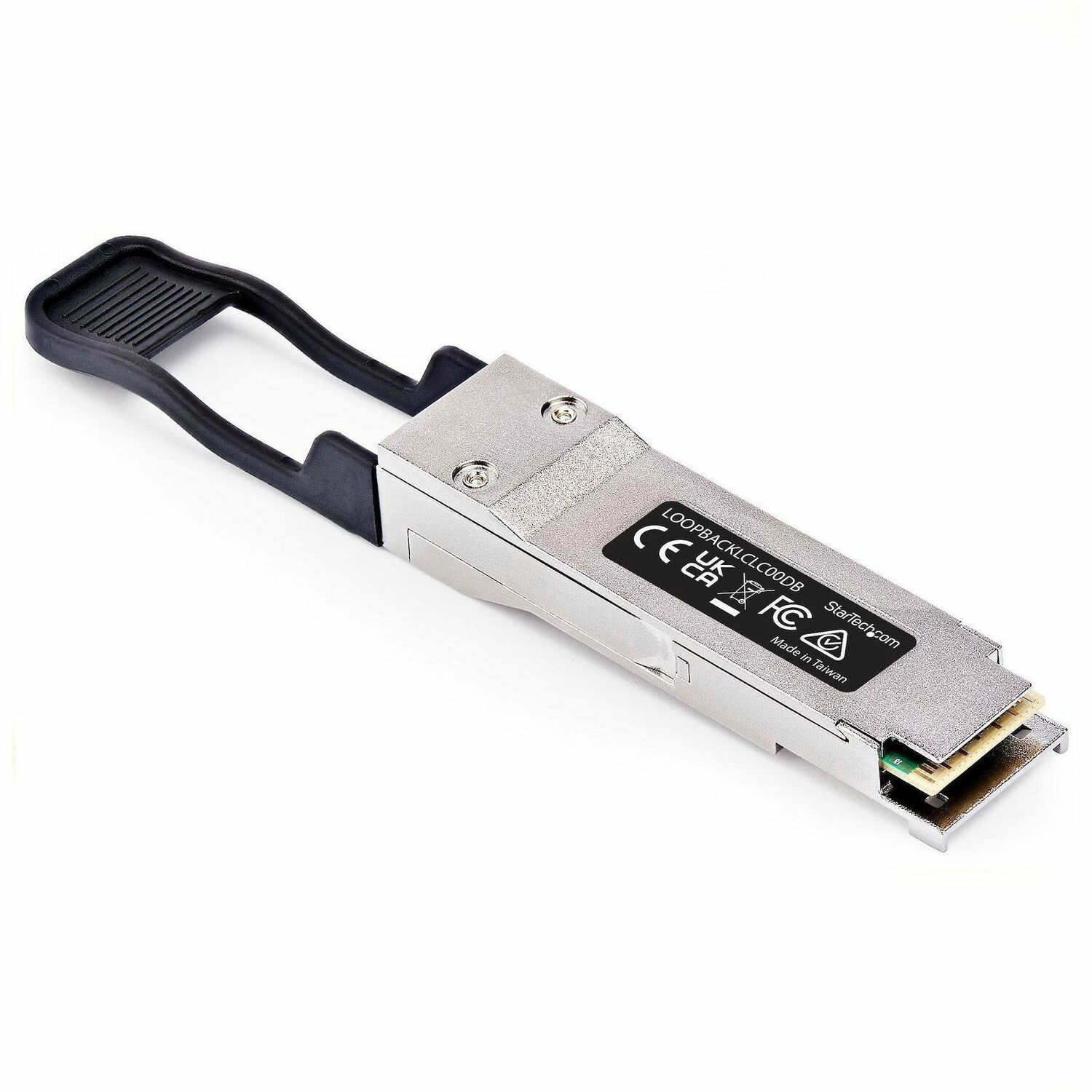 StarTech.com QSFP28 Loopback Module, 100G Passieve QSFP28 Loopback Adapter, QSFP Poort Tester, 100G QSFP Loopback Plug, MSA Compliant
