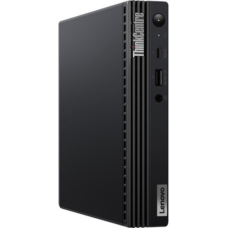 Lenovo ThinkCentre M70q Gen 3 11T30010US Desktop Computer - Intel Core i7 12th Gen i7-12700T - 16 GB - 256 GB SSD - Tiny - Black