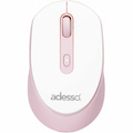 Adesso iMouse A30P Wireless Mouse with AI CoPilot Shortcut Button (Pink)
