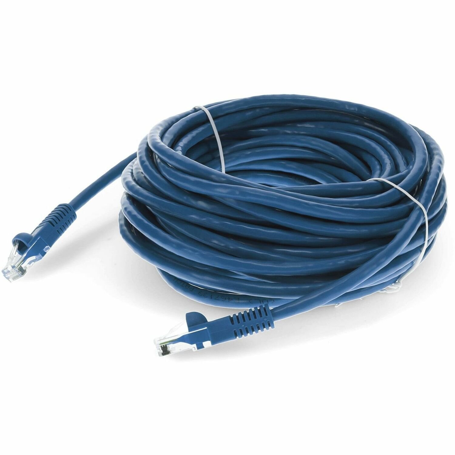 AddOn 45ft Blue CAT 6 PVC Ethernet Cable Snagless Bubble Boot RJ-45 M/M