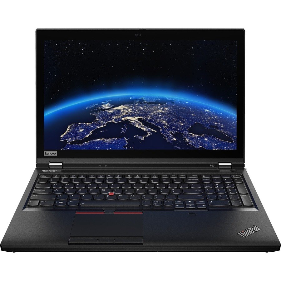 Lenovo ThinkPad P53 20QN001AUS 15.6" Mobile Workstation - Intel Core i7 9th Gen i7-9750H - 16 GB - 512 GB SSD - English (US) Keyboard - Midnight Black