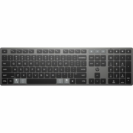 HP 725 Multi-Device Rechargeable Wireless Keyboard (9T5B2AA)
