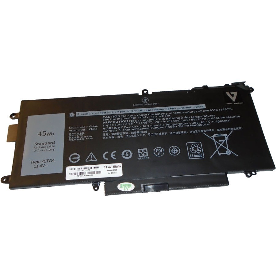 V7 Bat Dell Lat 5289 7390 2In1 ** New Retail **