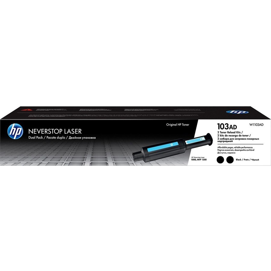 HP 103AD Toner Refill Kit - Black - Laser