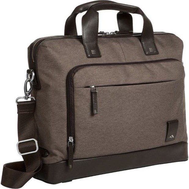 Brenthaven Medina 2332 Carrying Case (Briefcase) for 15" Notebook - Chestnut