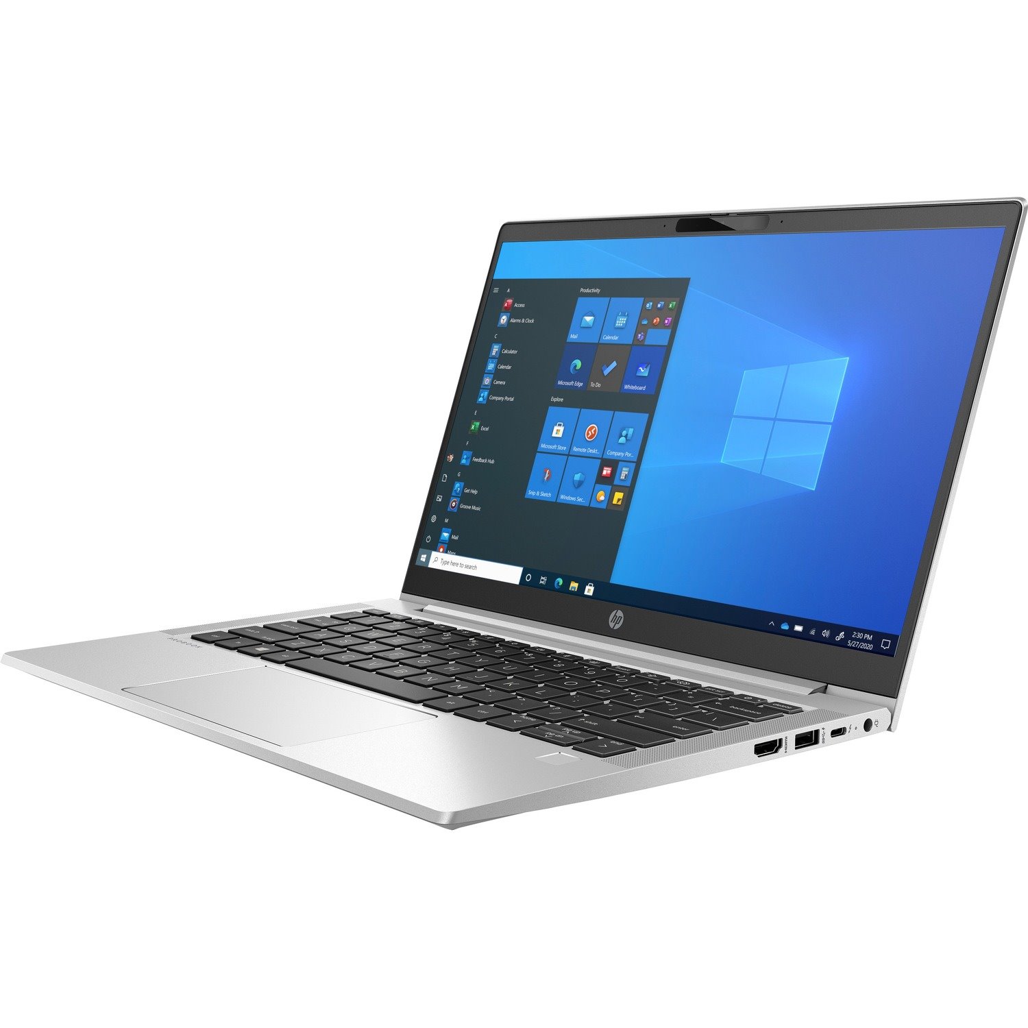 HP ProBook 630 G8 13.3" Touchscreen Notebook - Full HD - Intel Core i5 11th Gen i5-1145G7 - 8 GB - 256 GB SSD - Pike Silver Plastic
