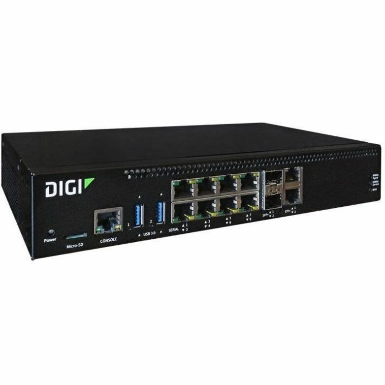 Digi Connect EZ 8 MEI Cellular - Serial Server, 8-port, RS-232/422/485, CMG4, Cellular Antennas