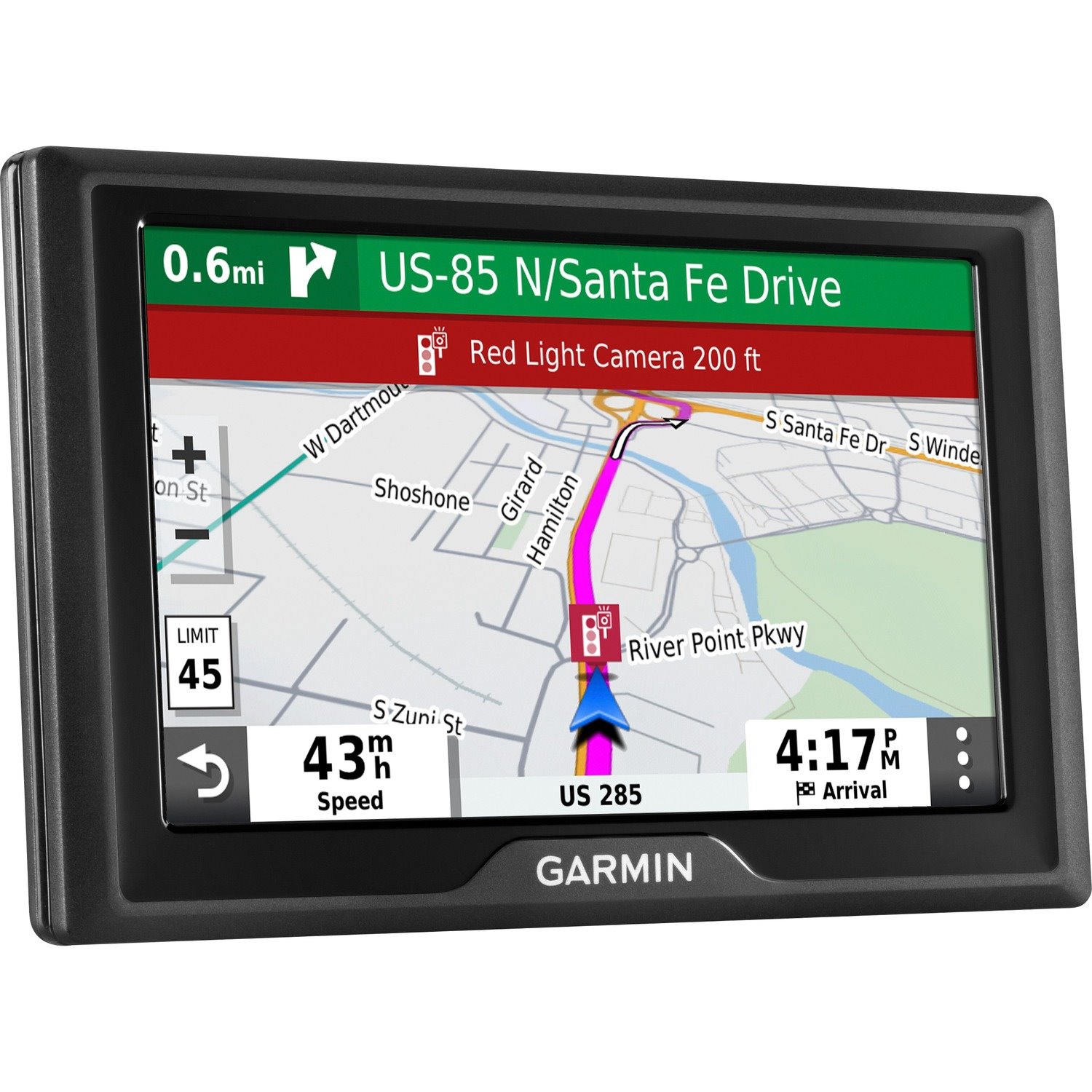 Garmin Drive 52 Automobile Portable GPS Navigator - Portable, Mountable