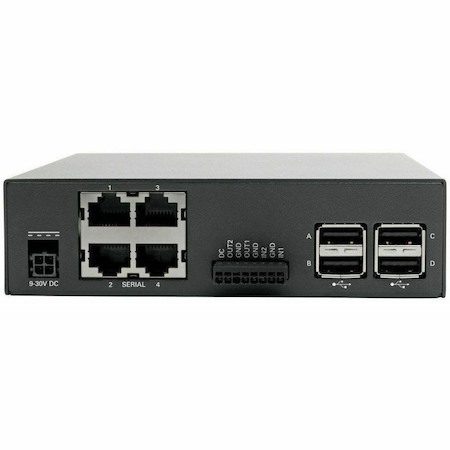 Eaton Tripp Lite Series 4-Port Console Server with Dual GB NIC, 4Gb Flash and 4 USB Ports