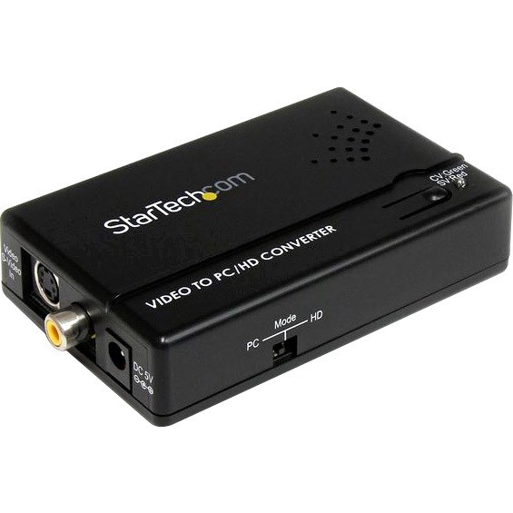 StarTech.com Composite and S-Video to VGA Video Scan Converter