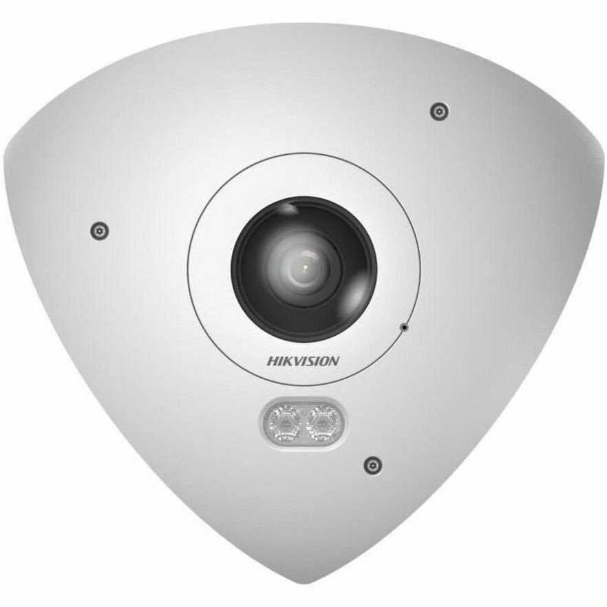 Hikvision PanoVu DS-2CD6W65G1-IVS 6 Megapixel Network Camera - Colour - Fisheye - White