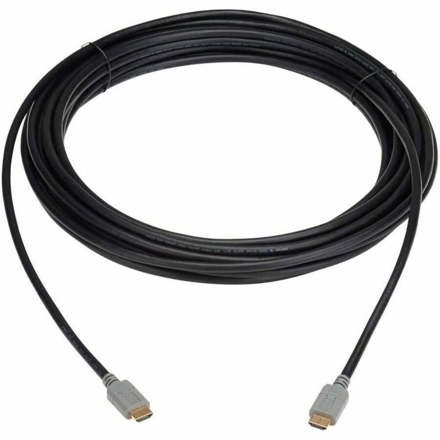 Eaton Tripp Lite Series 4K HDMI Cable (M/M) - 4K 60 Hz, HDR, 4:4:4, HDCP 2.2, Black, 50 ft. (15.2 m)