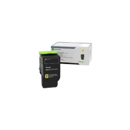 Lexmark Unison Original Extra High Yield Laser Toner Cartridge - Yellow Pack