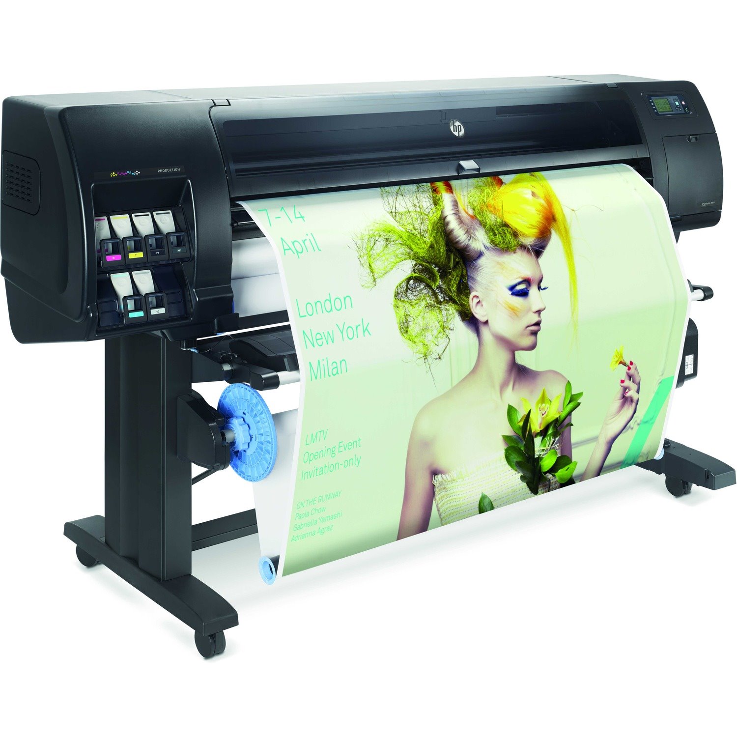 HP Designjet Z6610 Inkjet Large Format Printer - 60" Print Width - Color