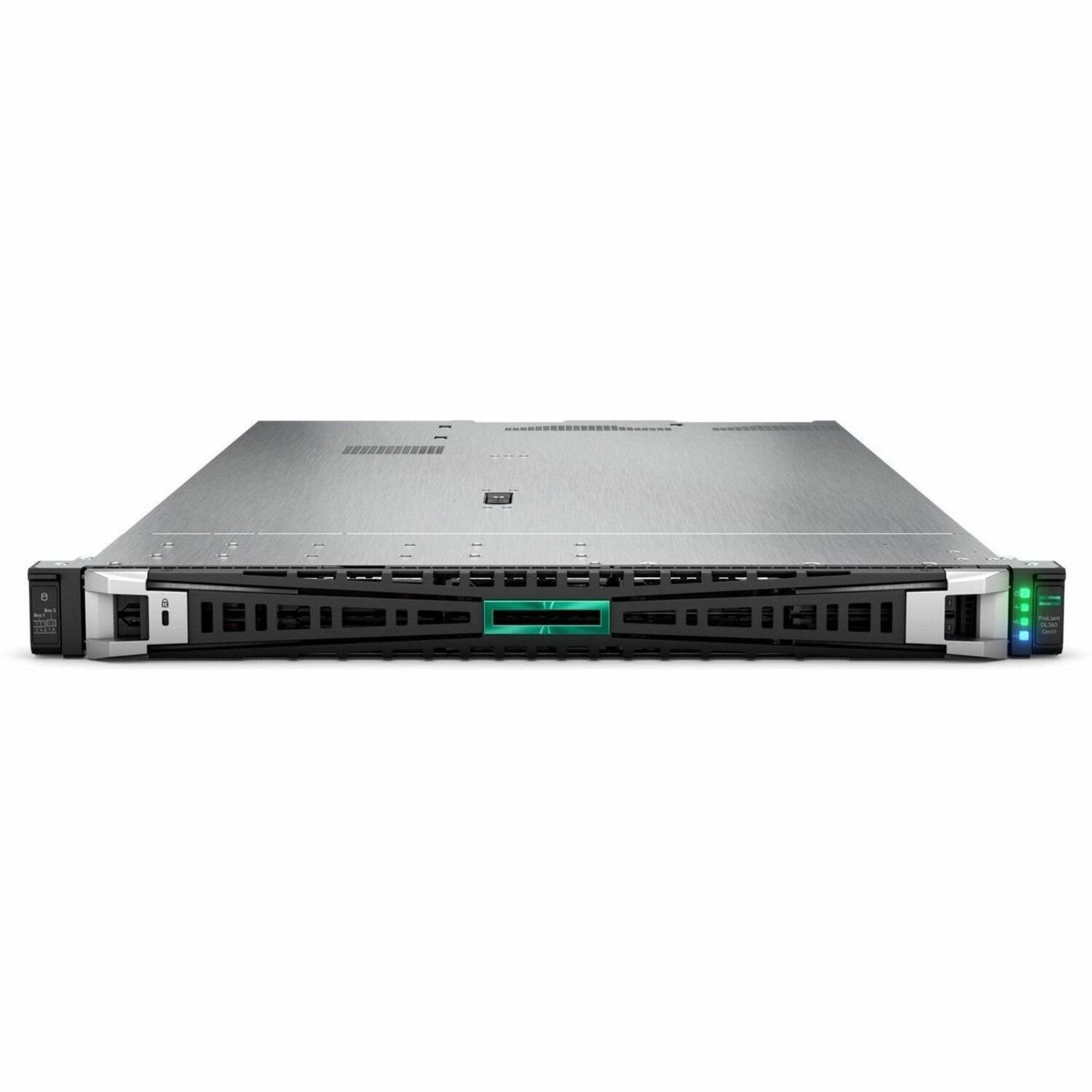 HPE ProLiant DL360 Gen11 1U Rack Server - 1 x Intel Xeon Silver 4510 2.40 GHz - 64 GB RAM - 4.80 TB HDD - (2 x 2.4TB) HDD Configuration - Serial ATA, 12Gb/s SAS Controller