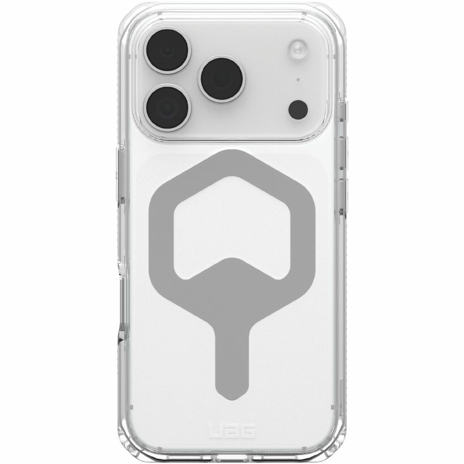 Urban Armor Gear Plyo iPhone 17 Pro Case - Ice/Silver