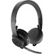 Logitech Zone Wireless Plus Headset, Flip-to-Mute Mic, Qi charging