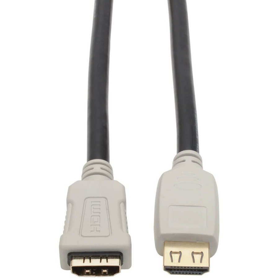 Eaton Tripp Lite Series High-Speed HDMI Extension Cable (M/F) - 4K 60 Hz, HDR, 4:4:4, Gripping Connector, 10 ft.